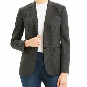 Theory Classic Blazer Jacket Melange Ponte Knit NWT
